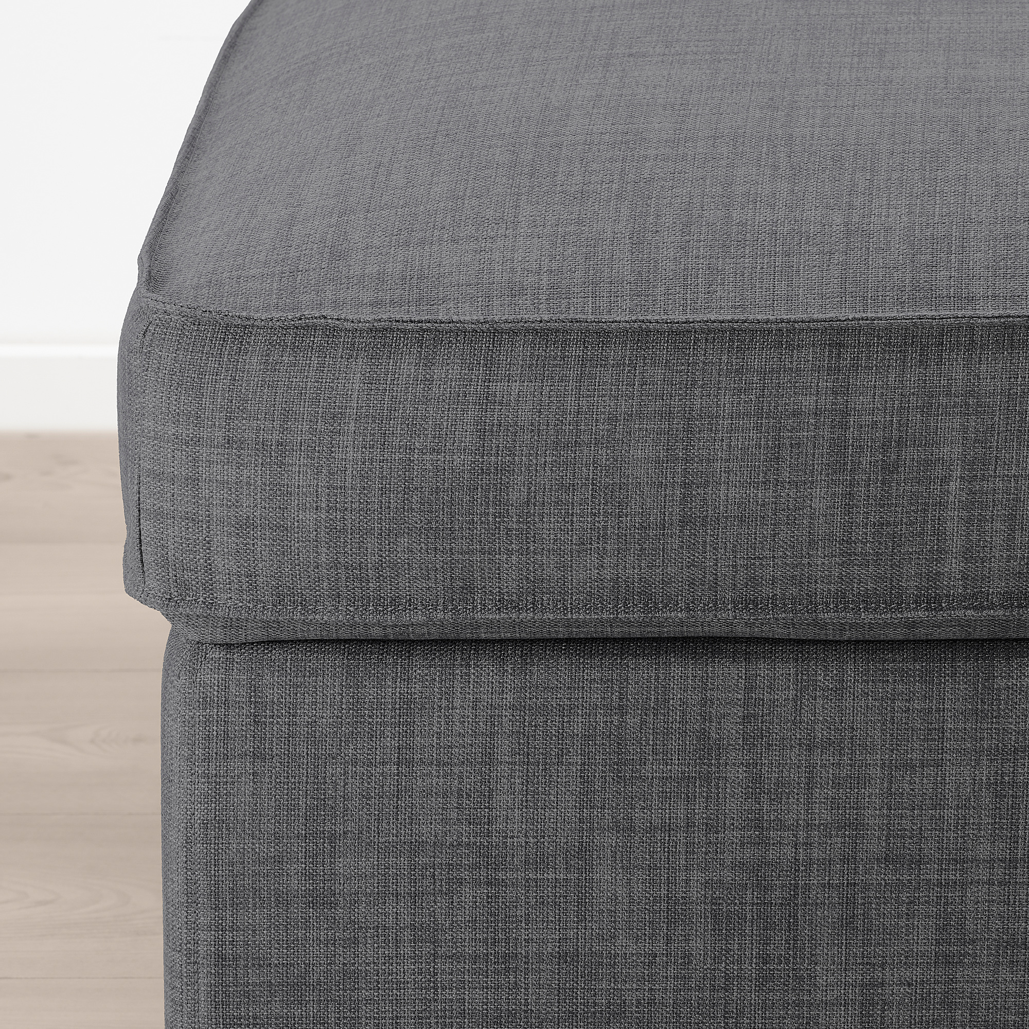 KIVIK footstool with storage, Skiftebo dark grey IKEA Hong Kong and