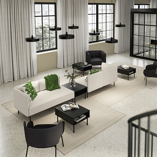 LILLEHEM 4-seat modular sofa with side table