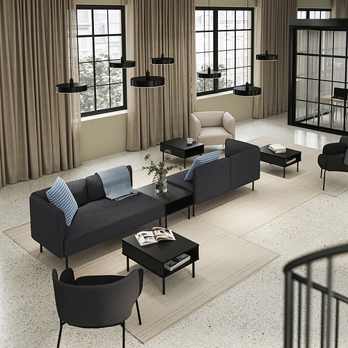 LILLEHEM 4-seat modular sofa with side table