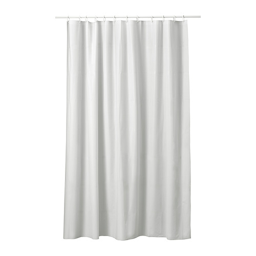 NORDRÖNN - shower curtain, white, 180x200 cm | IKEA Hong Kong and Macau - PE999031_S4