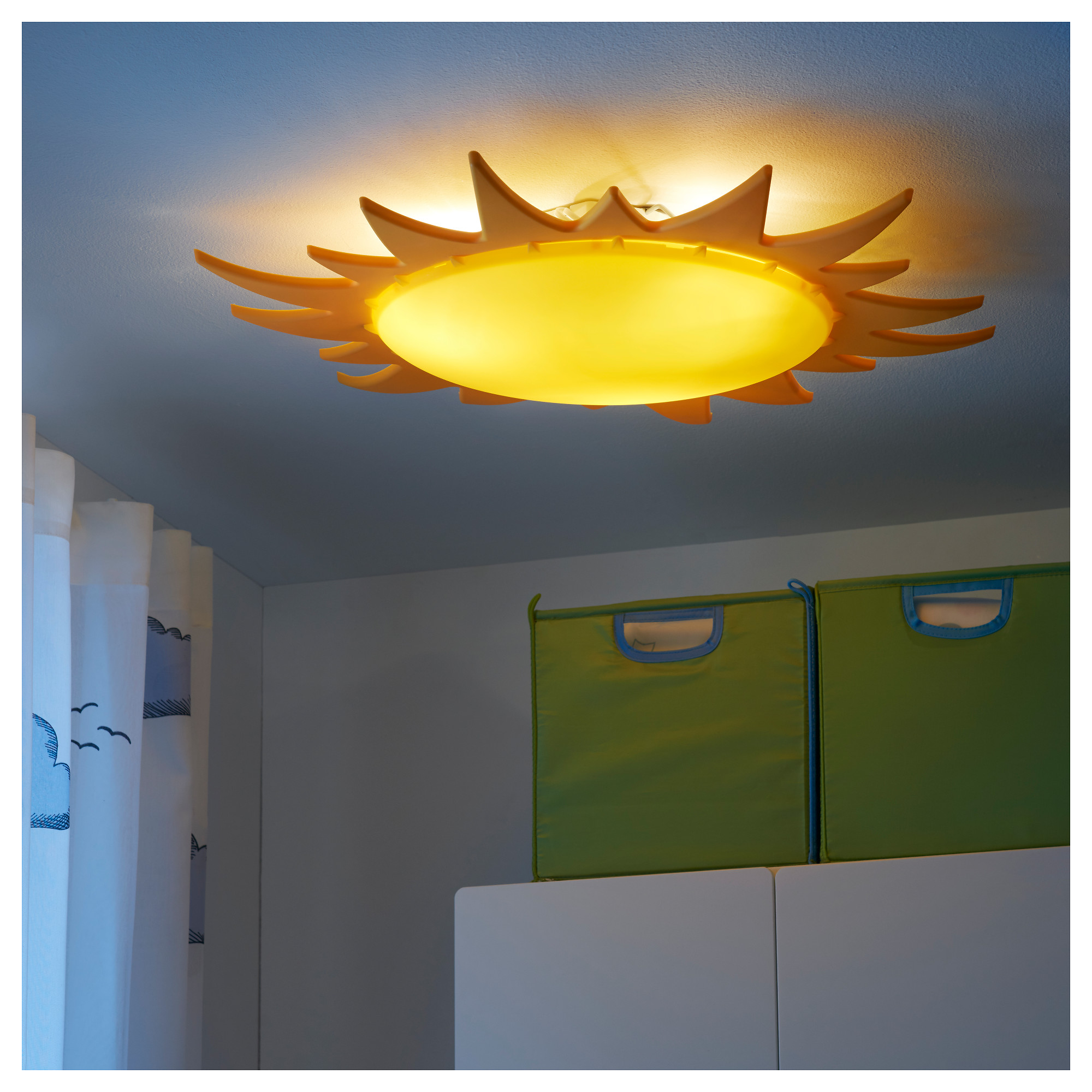 Sun Shaped Light Fixture Interior Design Ideas