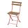 TÄRNÖ - 戶外椅子, 可摺合/紅色 染淺褐色 | IKEA 香港及澳門 - PE758368_S1