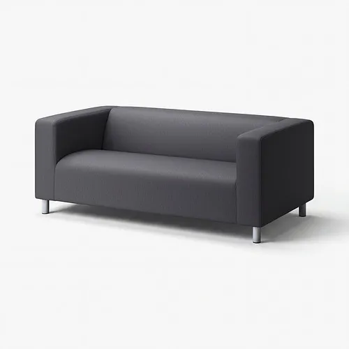 HEMLINGBY - 2-seat sofa, Knisa dark grey | IKEA Hong Kong and Macau