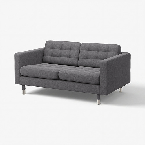 LANDSKRONA - 2-seat sofa, Gunnared dark grey/metal | IKEA Hong Kong and Macau - E1032848_S4
