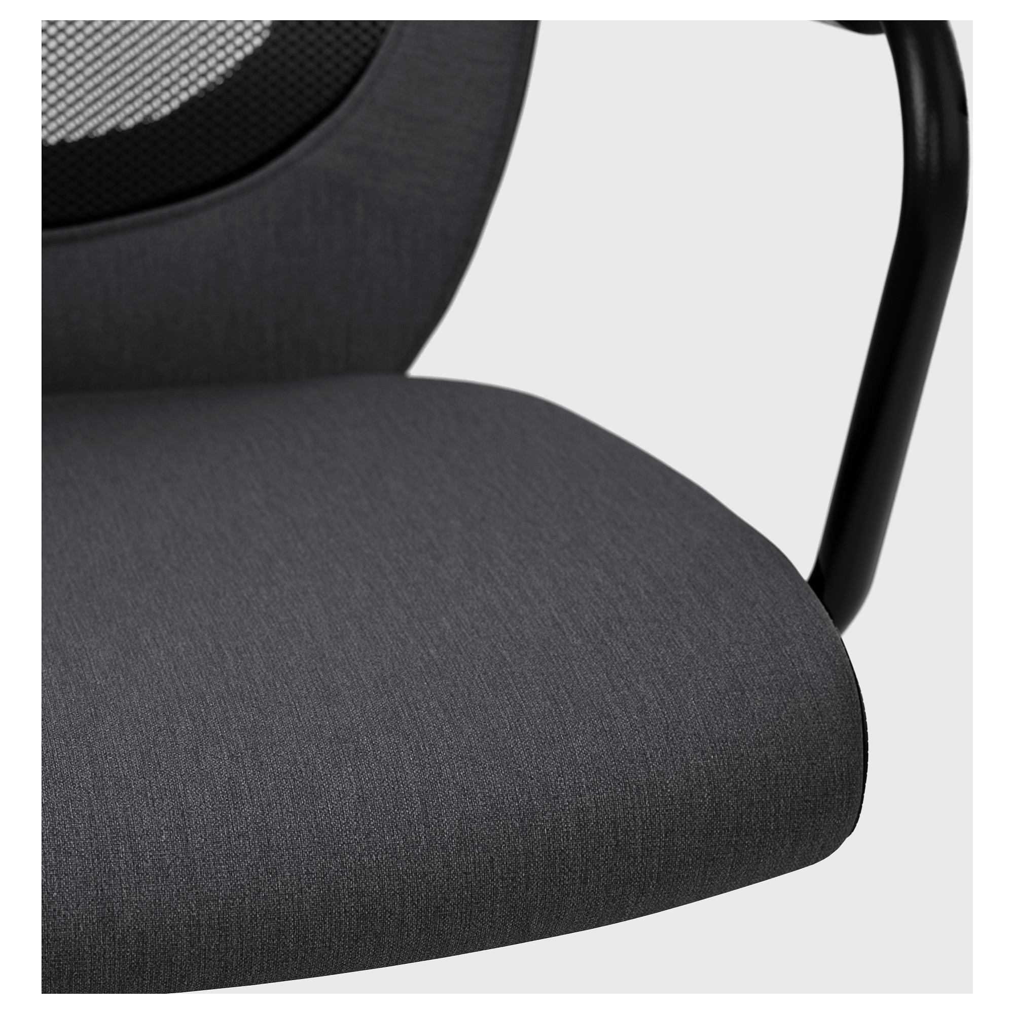 FLINTAN/NOMINELL office chair with armrests, grey IKEA Hong Kong