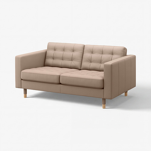 LANDSKRONA - 2-seat sofa, Grann/Bomstad dark beige/wood | IKEA Hong Kong and Macau - E1033000_S4