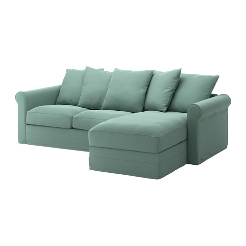 GRÖNLID 3-seat sofa with chaise longue