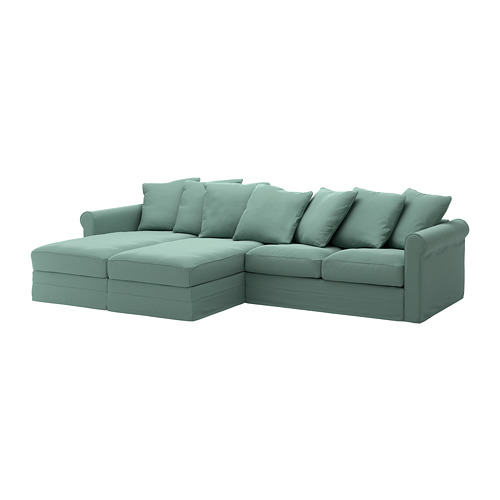 GRÖNLID 4-seat sofa with chaise longues