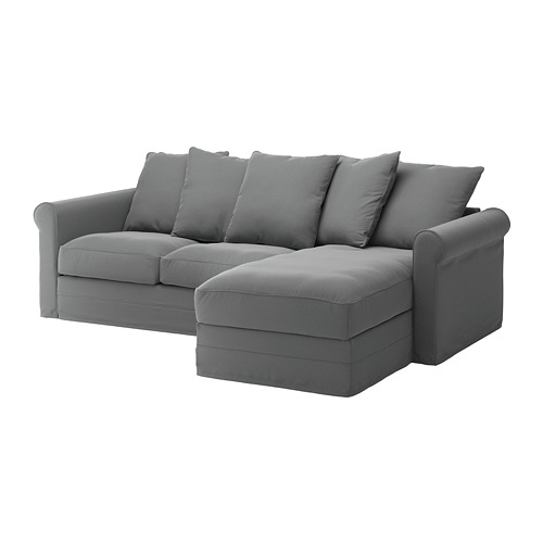 GRÖNLID 3-seat sofa with chaise longue