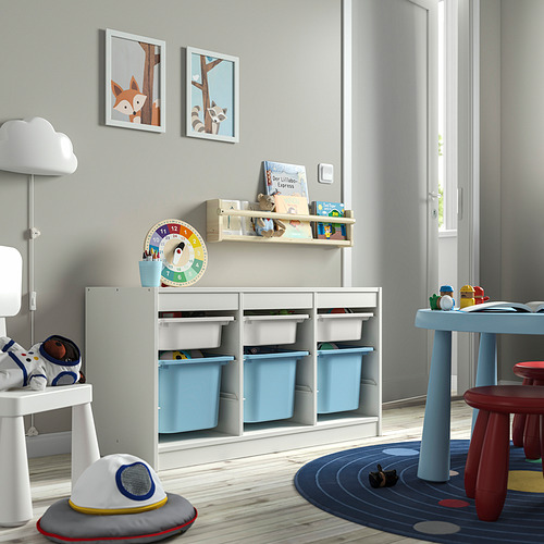 TROFAST storage combination with boxes