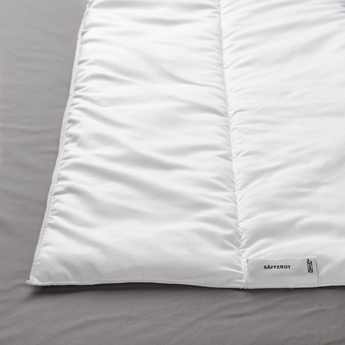 SÄFFEROT duvet, light warm, 200x200cm, 100 % polyester - hollow fibre (100% recycled)