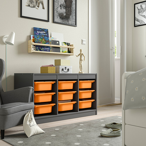 TROFAST storage combination with boxes