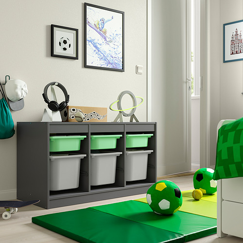 TROFAST storage combination with boxes
