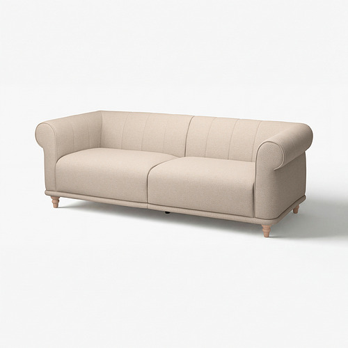 VISKAFORS - 3-seat sofa, Lejde light beige/birch | IKEA Hong Kong and Macau - E1033231_S4