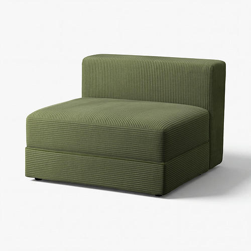 JÄTTEBO - 1.5座位組合式梳化連貯物格, Samsala 深黃綠色 | IKEA 香港及澳門 - E1033229_S4