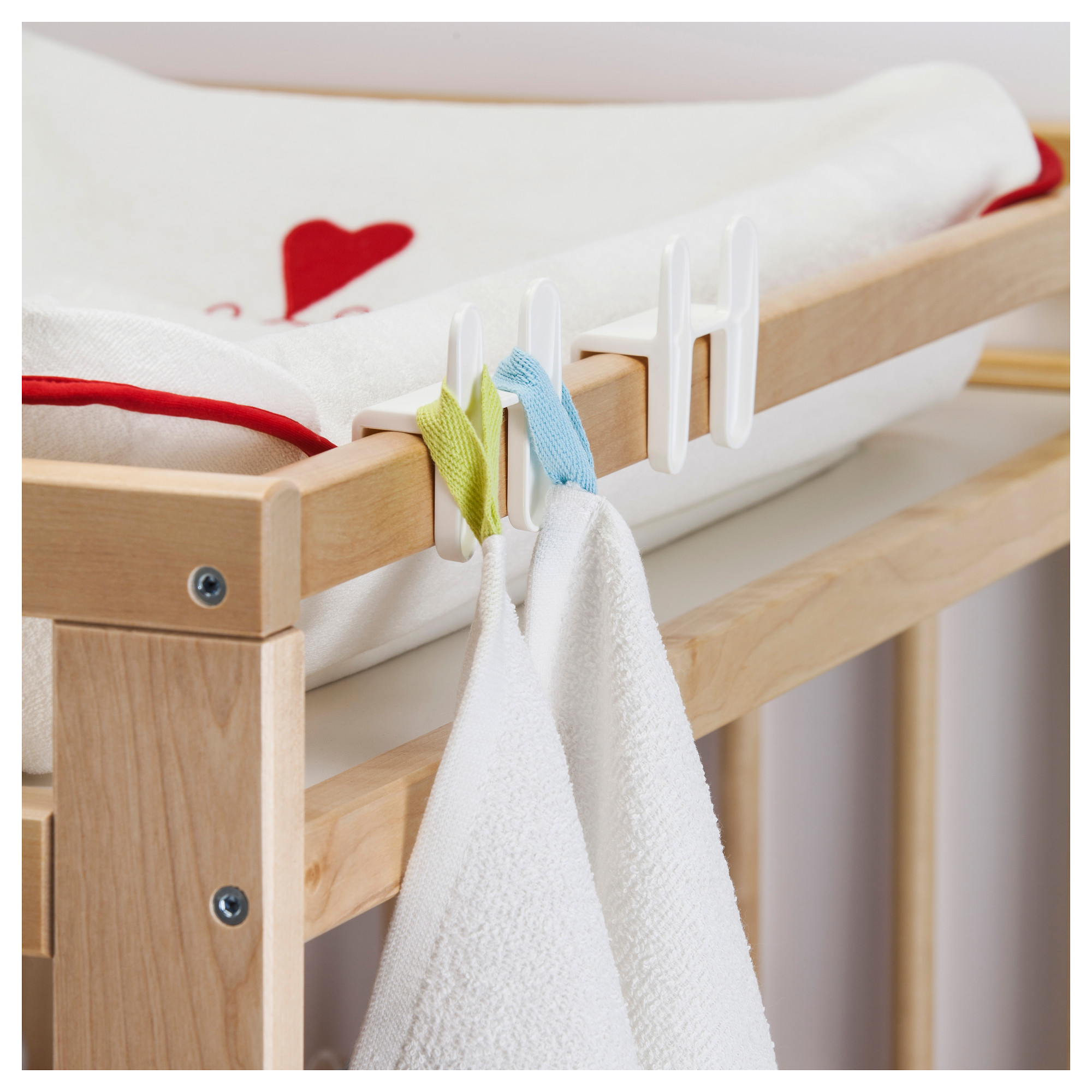 baby change table storage baskets