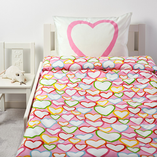 VITAMINER HJÄRTA duvet cover and pillowcase