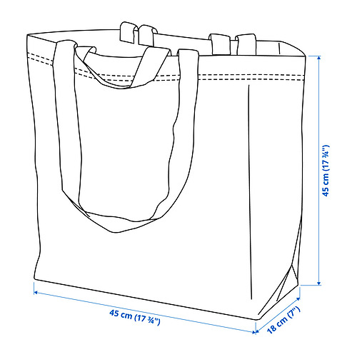 GÖTEHULT carrier bag
