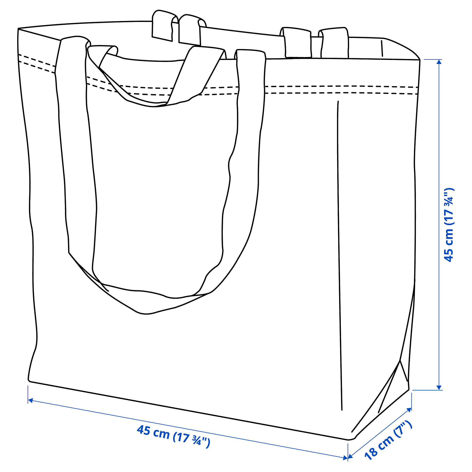 GÖTEHULT carrier bag