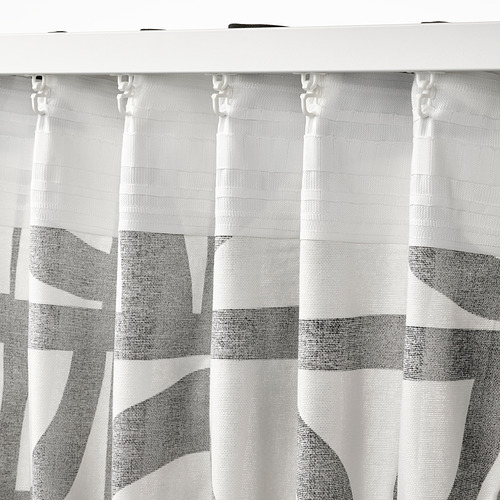 VINTEROXBÄR curtains, 1 pair