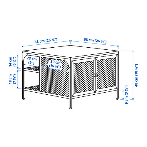 FJÄLLBO storage table