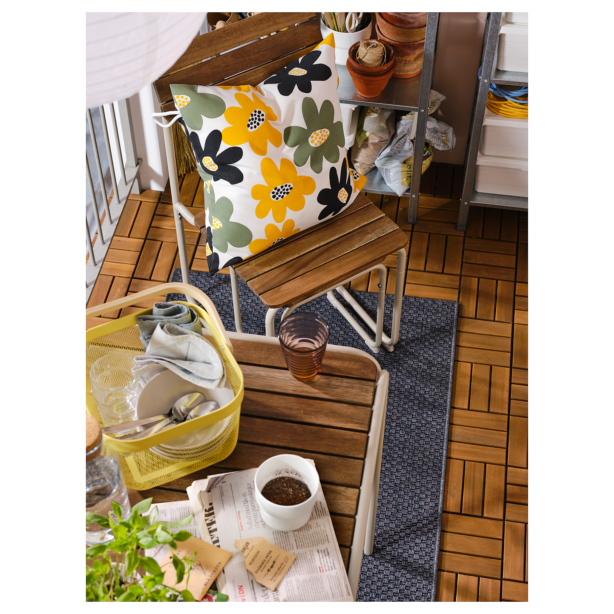 MORUM rug flatwoven, in/outdoor