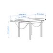 OMMJÄNGE drop-leaf table