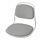 ÖRFJÄLL - 椅框, 白色/Vissle 淺灰色 | IKEA 香港及澳門 - PE813972_S1