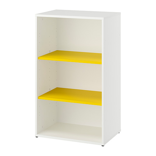 LASTARE - 貯物組合, 白色/黃色, 60x42x100 厘米 | IKEA 香港及澳門 - PE999331_S4
