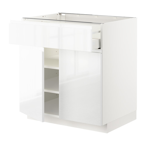 METOD/MAXIMERA base cabinet with drawer/2 doors