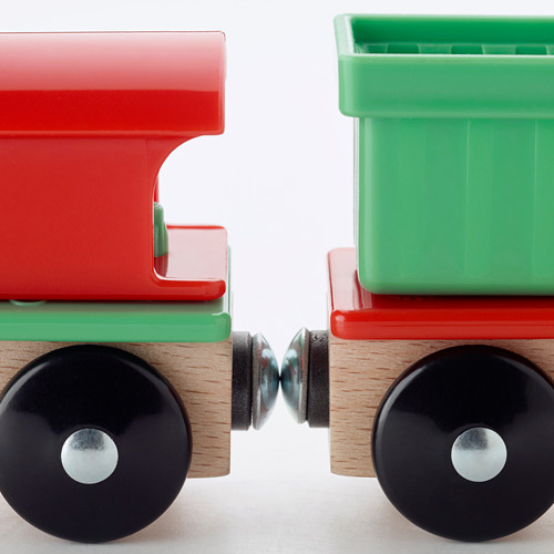 LILLABO 火車玩具組合, 3件套裝