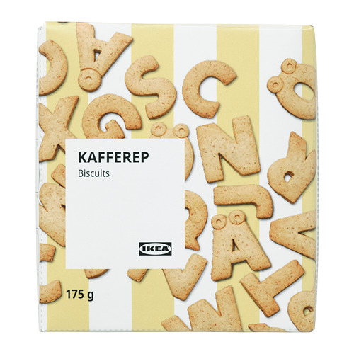 KAFFEREP 字母餅乾