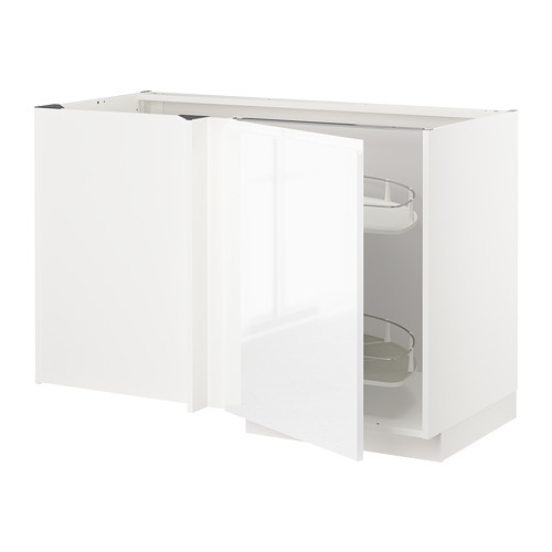 METOD corner base cab w pull-out fitting