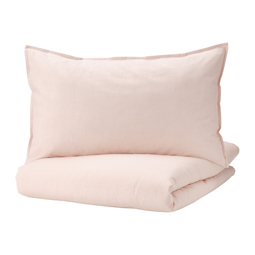 BERGPALM duvet cover and 2 pillowcases