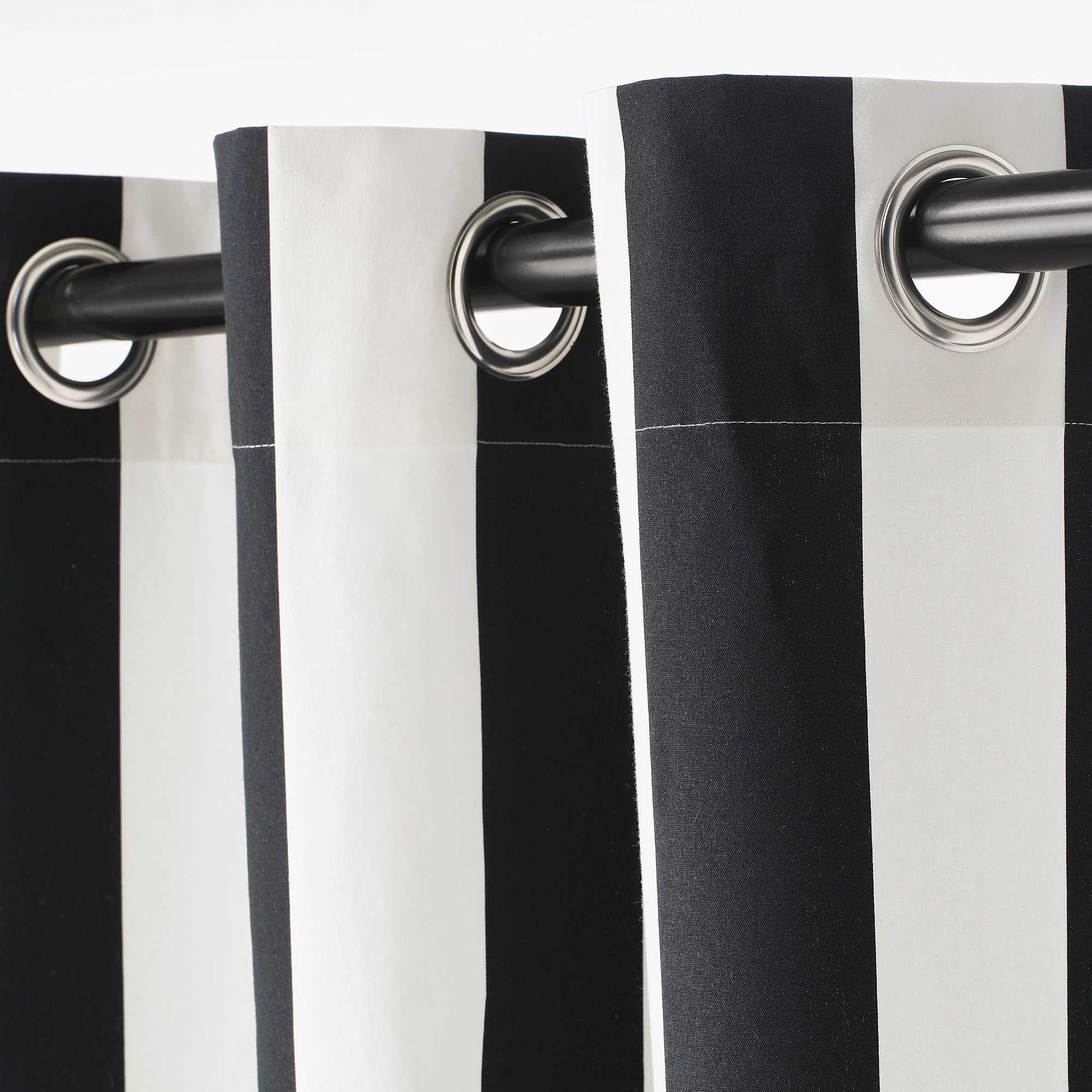 SLÅNHÖSTMAL curtains, 1 pair