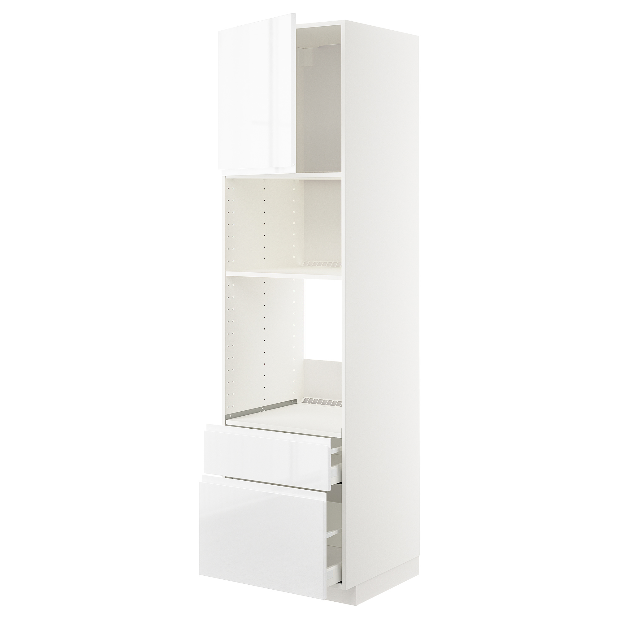 METOD/MAXIMERA high cabinet f built-in appliances