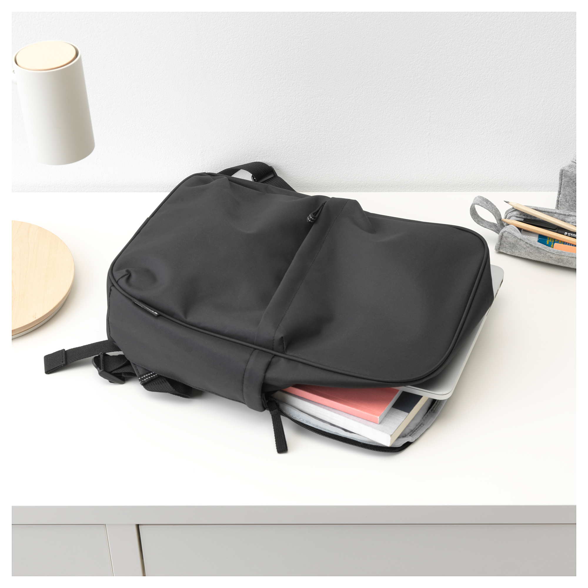 STARTTID backpack, black IKEA Hong Kong