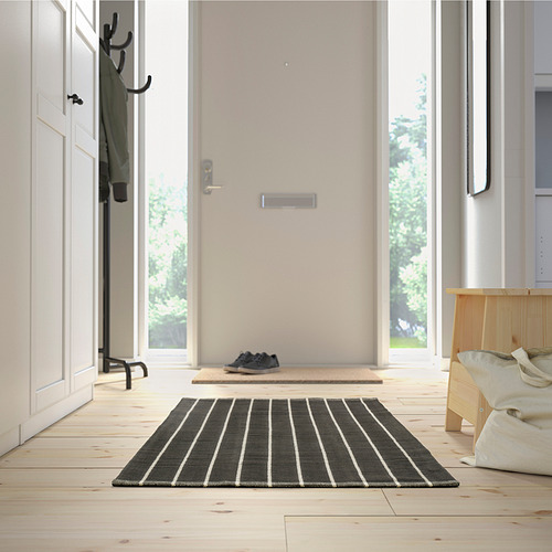RIDSTIG rug, flatwoven
