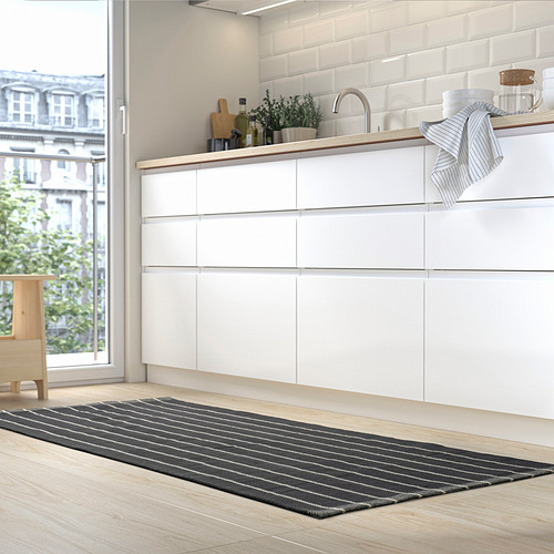 RIDSTIG rug, flatwoven