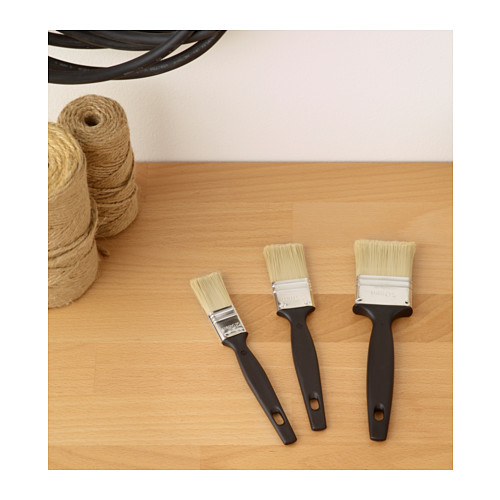TRIXIG paint brush, set of 3
