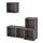 EKET - wall-mounted cabinet combination, dark grey | IKEA Hong Kong and Macau - PE617880_S1