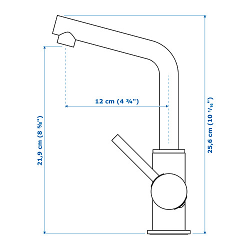 LUNDSKÄR wash-basin mixer tap