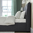 IDANÄS upholstered ottoman bed