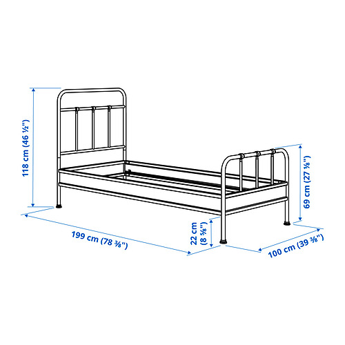 STJÄRNÖ bed frame