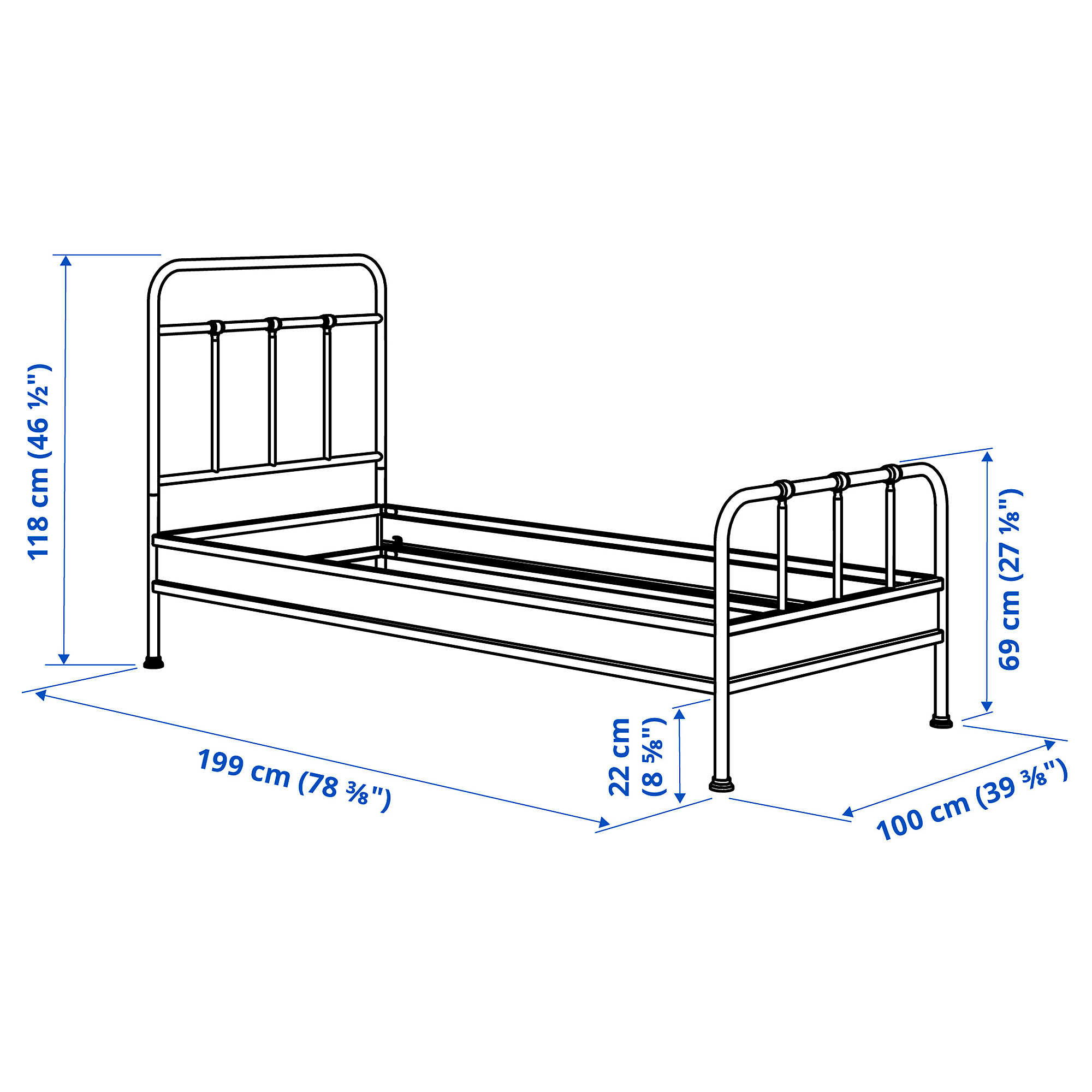 STJÄRNÖ bed frame