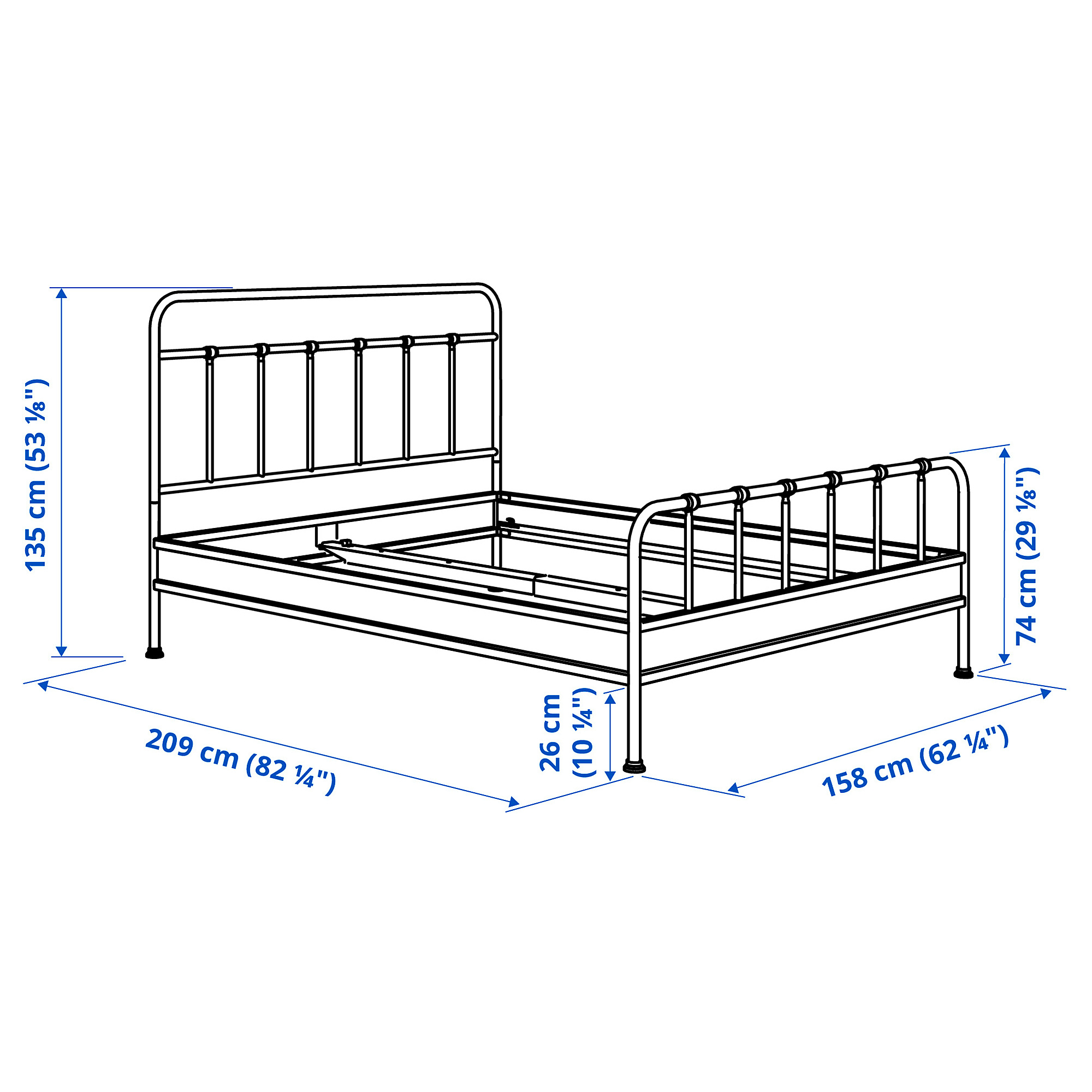 STJÄRNÖ bed frame