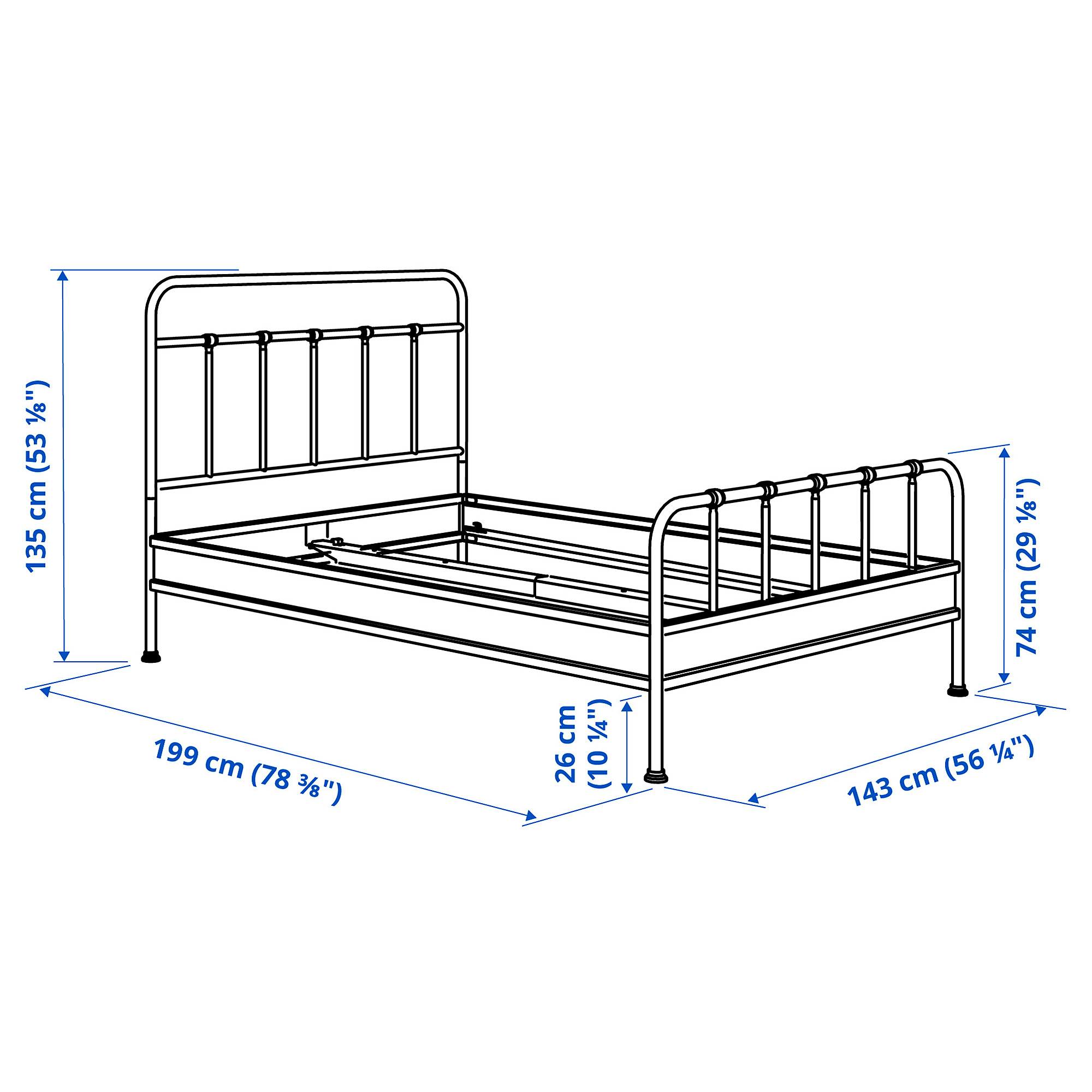 STJÄRNÖ bed frame