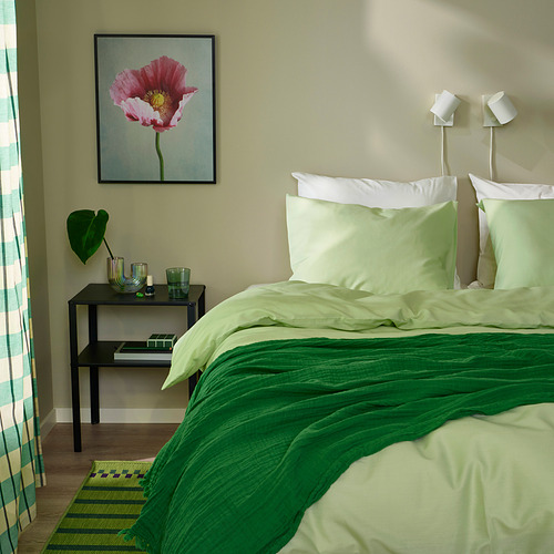 PILTANDVINGE duvet cover and pillowcase