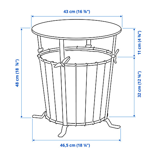 ÄNGESBYN storage table