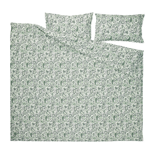 RODGERSIA duvet cover and 2 pillowcases